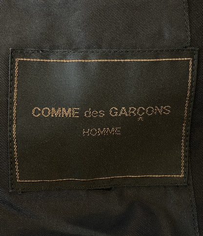 COMME des GARCONS HOMME 97AW ウールギャバステンカラーコート メンズ SIZE S コムデギャルソンオム