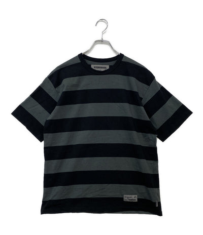 Agnes b×NEIGHBORHOOD ネイバーフッド 半袖Ｔシャツ BODER CREWNECK 25AW メンズ SIZE M アニエスベー