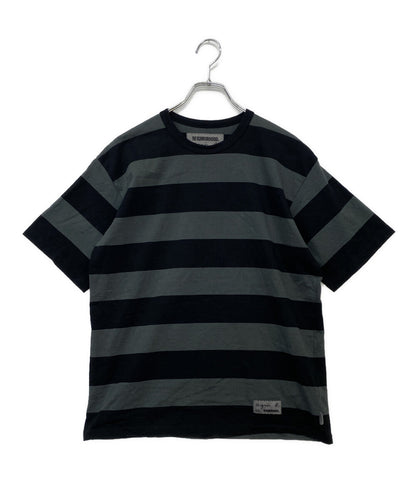 Agnes b×NEIGHBORHOOD ネイバーフッド 半袖Ｔシャツ BODER CREWNECK 25AW メンズ SIZE M アニエスベー
