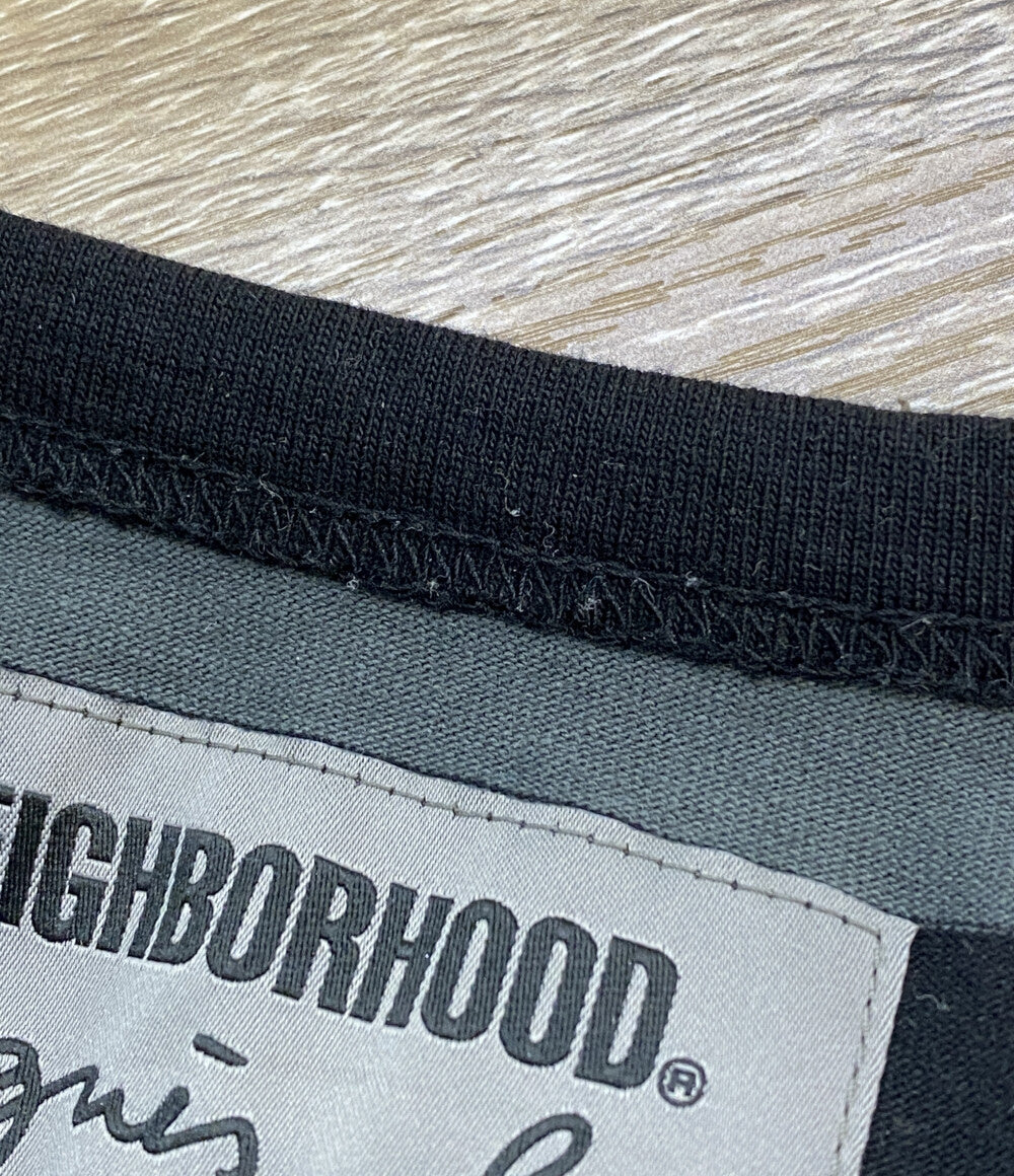 Agnes b×NEIGHBORHOOD ネイバーフッド 半袖Ｔシャツ BODER CREWNECK 25AW メンズ SIZE M アニエスベー