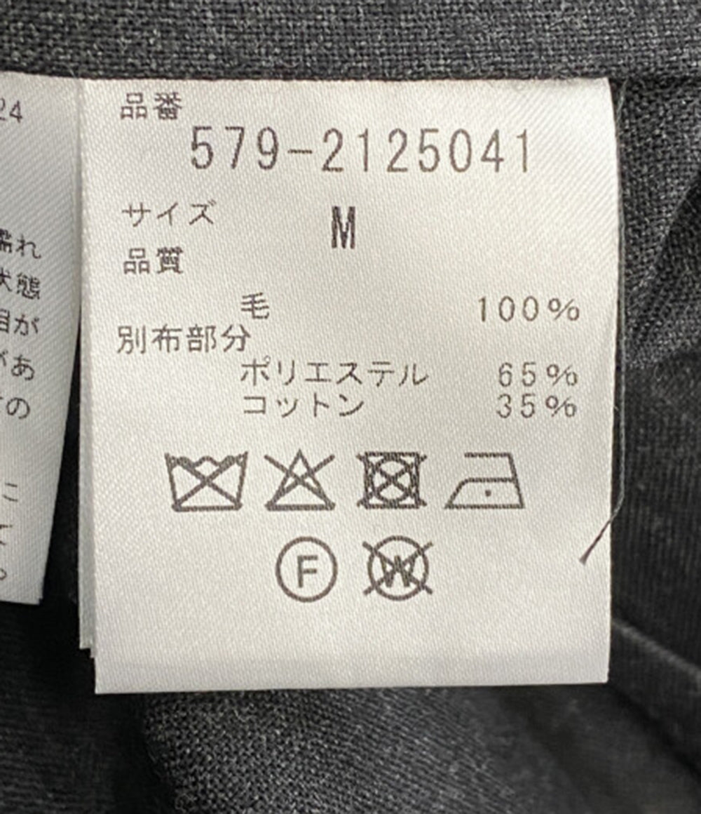 Margaret Howell × FOX BROTHERS フォックスブラザーズ シャツジャケット グレー メンズ SIZE M マーガレットハウエル