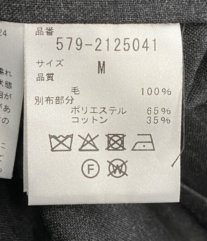 Margaret Howell × FOX BROTHERS フォックスブラザーズ シャツジャケット グレー メンズ SIZE M マーガレットハウエル