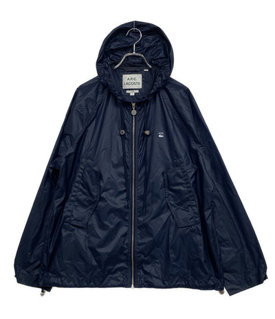 A.P.C. × LACOSTE ラコステ ウィンドブレーカー Nylon Hooded Jacket メンズ SIZE M アーペーセー