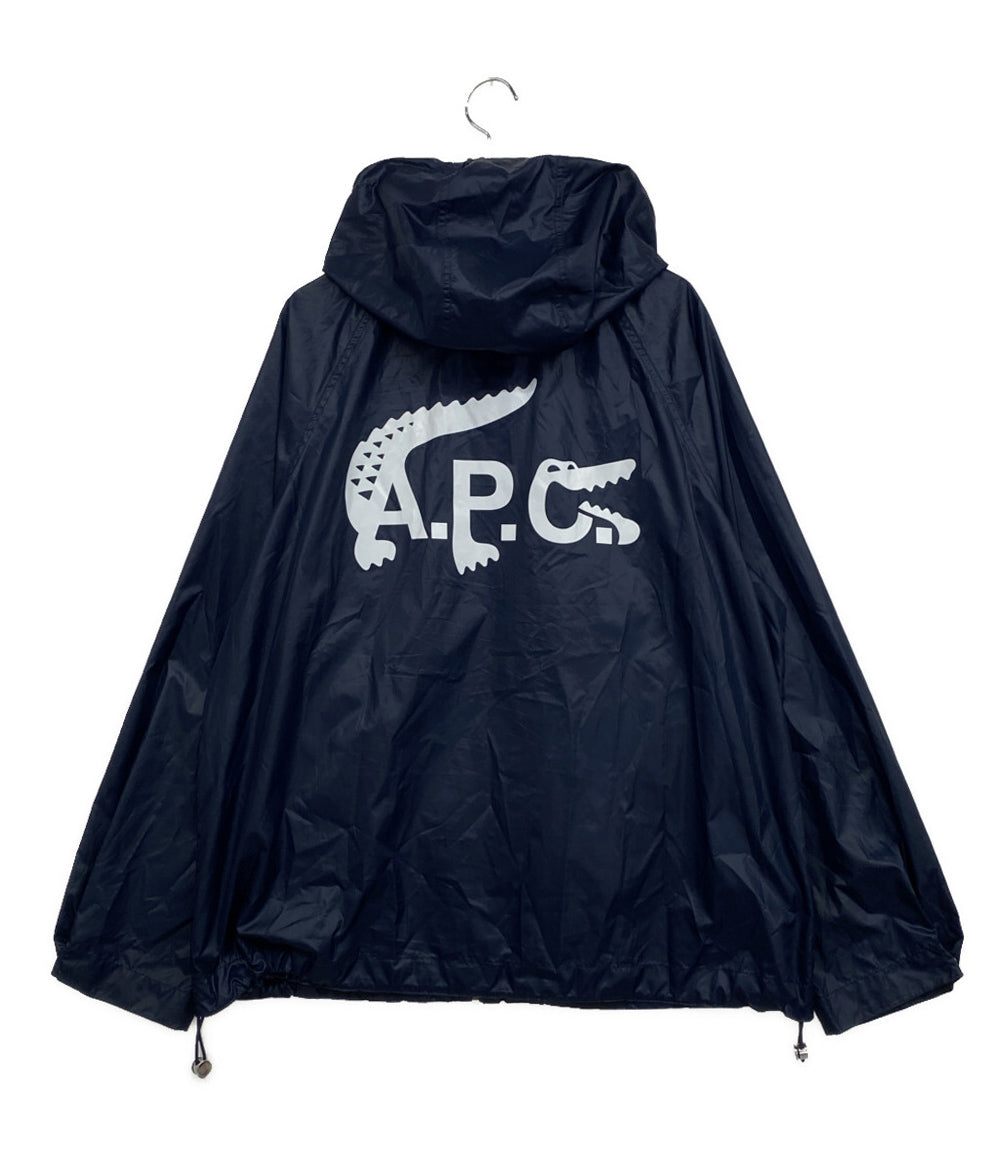 A.P.C. × LACOSTE ラコステ ウィンドブレーカー Nylon Hooded Jacket メンズ SIZE M アーペーセー