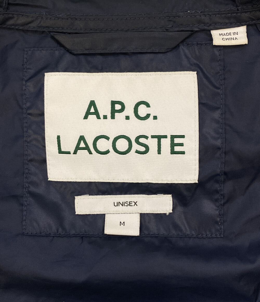A.P.C. × LACOSTE ラコステ ウィンドブレーカー Nylon Hooded Jacket メンズ SIZE M アーペーセー