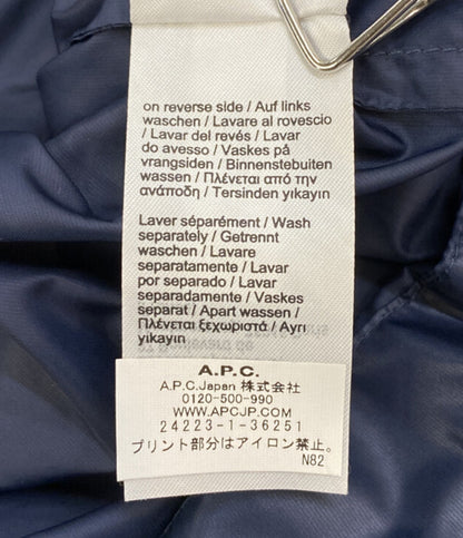 A.P.C. × LACOSTE ラコステ ウィンドブレーカー Nylon Hooded Jacket メンズ SIZE M アーペーセー