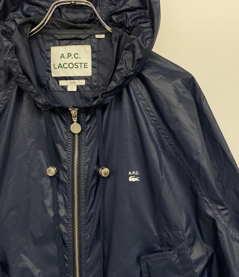 A.P.C. × LACOSTE ラコステ ウィンドブレーカー Nylon Hooded Jacket メンズ SIZE M アーペーセー