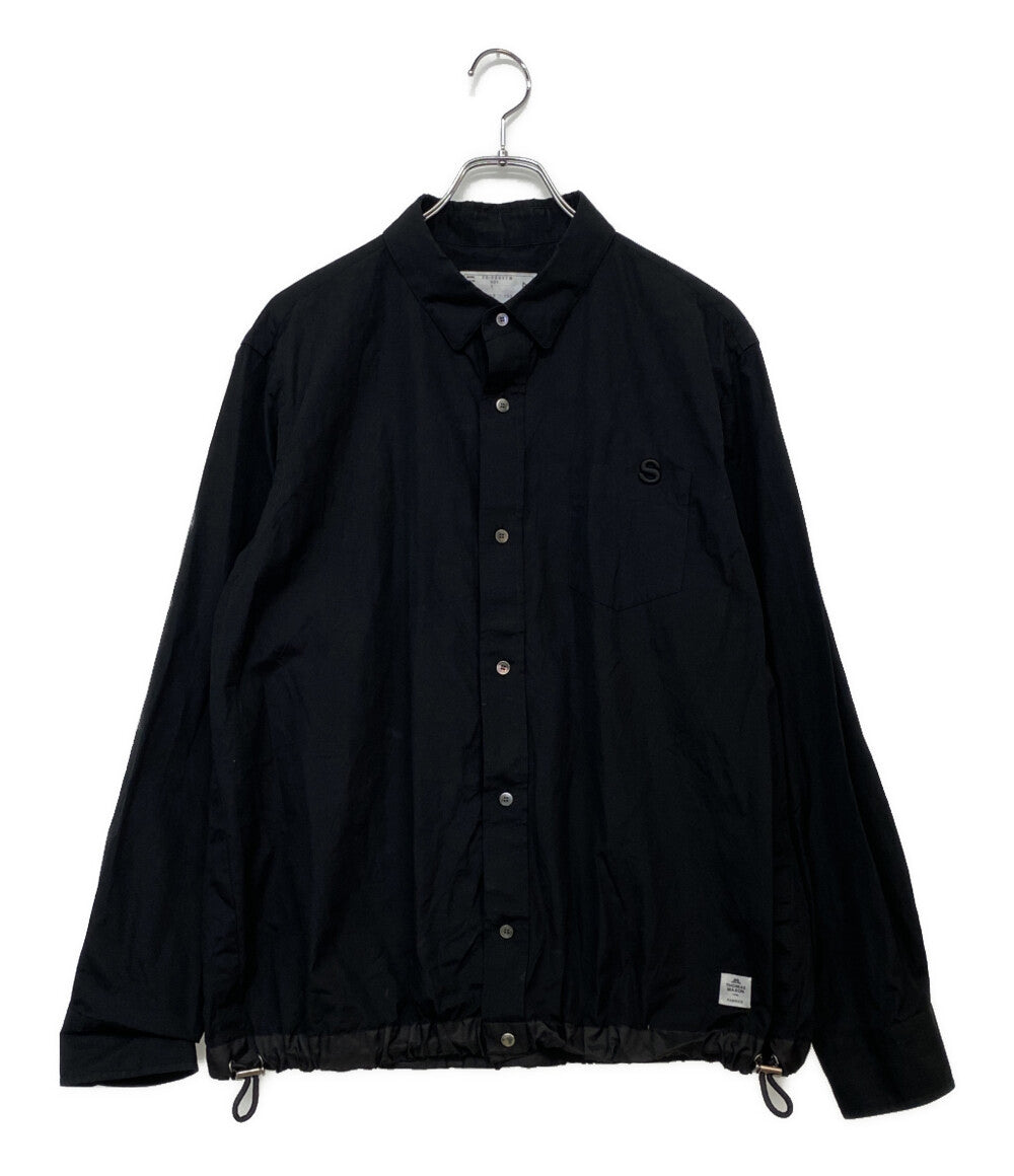 sacai × THOMAS MASON トーマスメイソン 長袖シャツ Cotton Poplin L S Shirt 23SS メンズ SIZE 2 サカイ