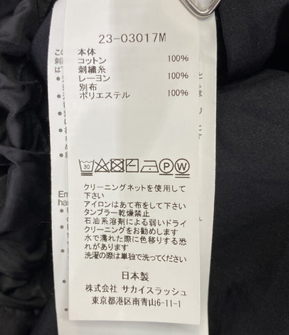 sacai × THOMAS MASON トーマスメイソン 長袖シャツ Cotton Poplin L S Shirt 23SS メンズ SIZE 2 サカイ