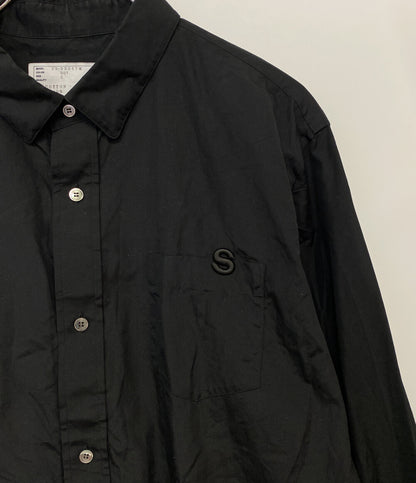 sacai × THOMAS MASON トーマスメイソン 長袖シャツ Cotton Poplin L S Shirt 23SS メンズ SIZE 2 サカイ