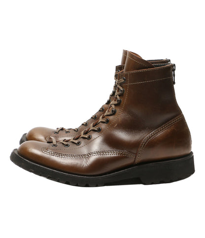 junhashimoto バックジップブーツ ブラウン 1112020002 メンズ SIZE 41 ジュンハシモト