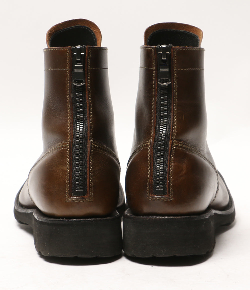 junhashimoto バックジップブーツ ブラウン 1112020002 メンズ SIZE 41 ジュンハシモト