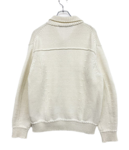 JUNYA WATANABE MAN 24SS ボタンニット ホワイト WM-N007 メンズ SIZE M ジュンヤワタナベマン