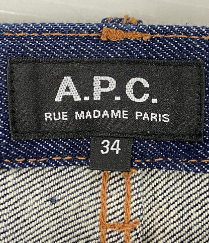 A.P.C センターシームリジットデニムパンツ メンズ SIZE 34 アーペーセー