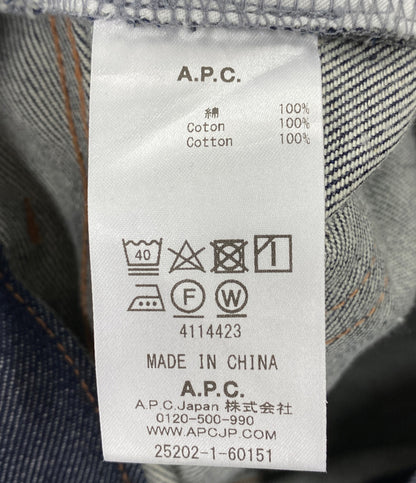 A.P.C センターシームリジットデニムパンツ メンズ SIZE 34 アーペーセー