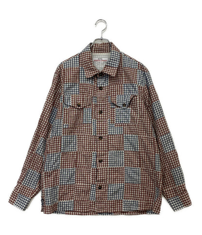A.P.C 長袖シャツ パッチワークオバーシャツ 22aw メンズ SIZE M アーペーセー