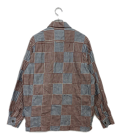 A.P.C 長袖シャツ パッチワークオバーシャツ 22aw メンズ SIZE M アーペーセー