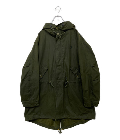 FRED PERRY モッズコート オイルドジャケット カーキ メンズ SIZE M フレッドペリー