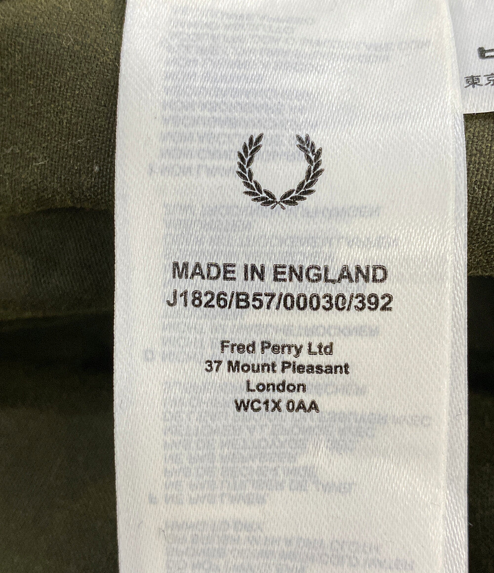 FRED PERRY モッズコート オイルドジャケット カーキ メンズ SIZE M フレッドペリー