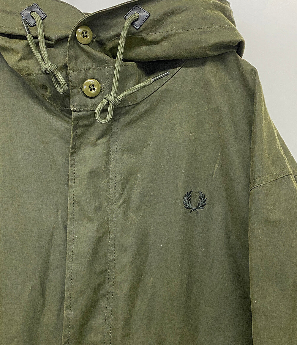 FRED PERRY モッズコート オイルドジャケット カーキ メンズ SIZE M フレッドペリー