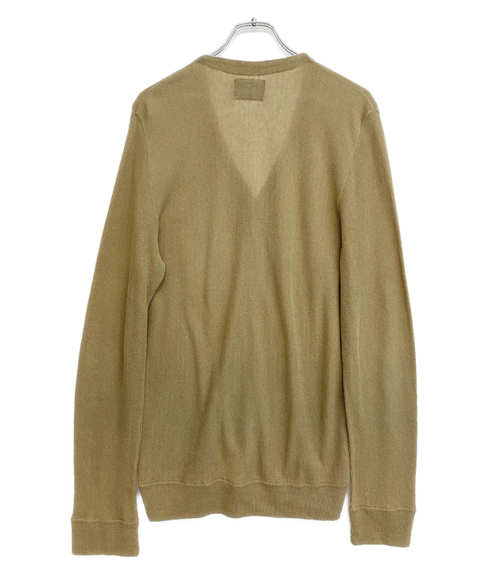 NUMBER (N)INE アーカイブ ハート涙 コットンアクリルカーディガン メンズ SIZE 4 ナンバーナイン
