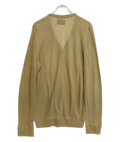 NUMBER (N)INE アーカイブ ハート涙 コットンアクリルカーディガン メンズ SIZE 4 ナンバーナイン