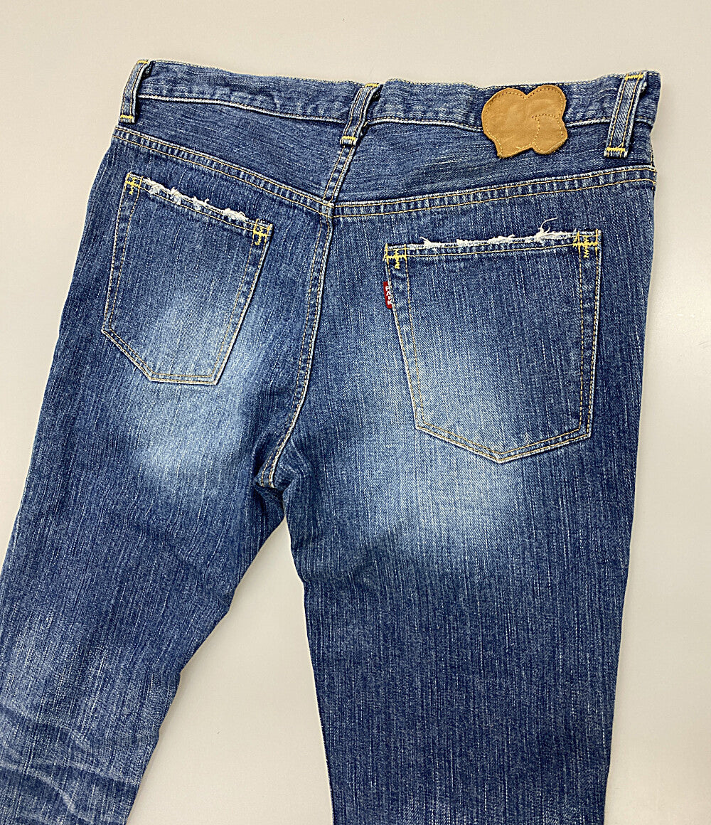 NUMBER (N)INE アーカイブ デニムパンツ ダメージ加工 00S メンズ SIZE