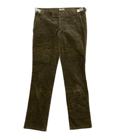UNDERCOVER アーカイブ パンツ D.A.V.F期 フラワーパッチ メンズ SIZE M アンダーカバー