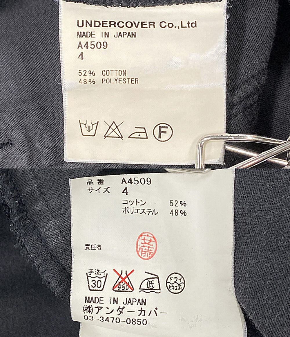 UNDERCOVER イナズマ刺繍ナイロンパンツ archive 08SS A4509 メンズ SIZE 4 アンダーカバー