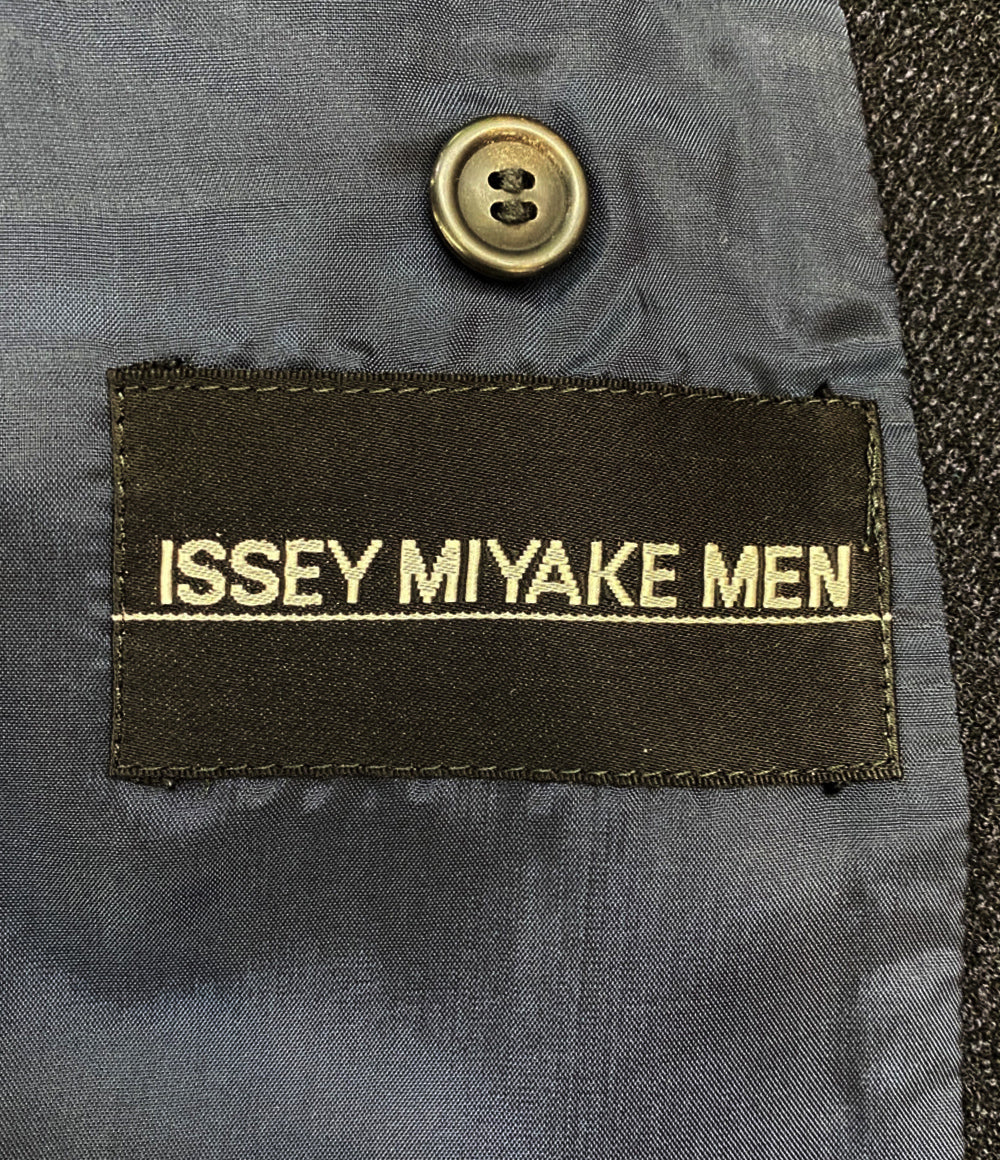 ISSEY MIYAKE MEN ウールマオカラージャケット 08AW メンズ SIZE M イッセイミヤケ メン