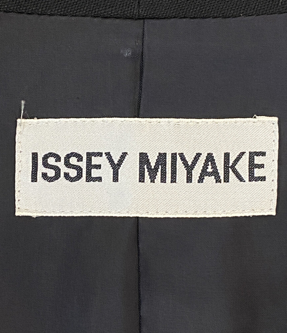 ISSEY MIYAKE ノーカラージャケット IM13-FD332 メンズ SIZE M イッセイミヤケ