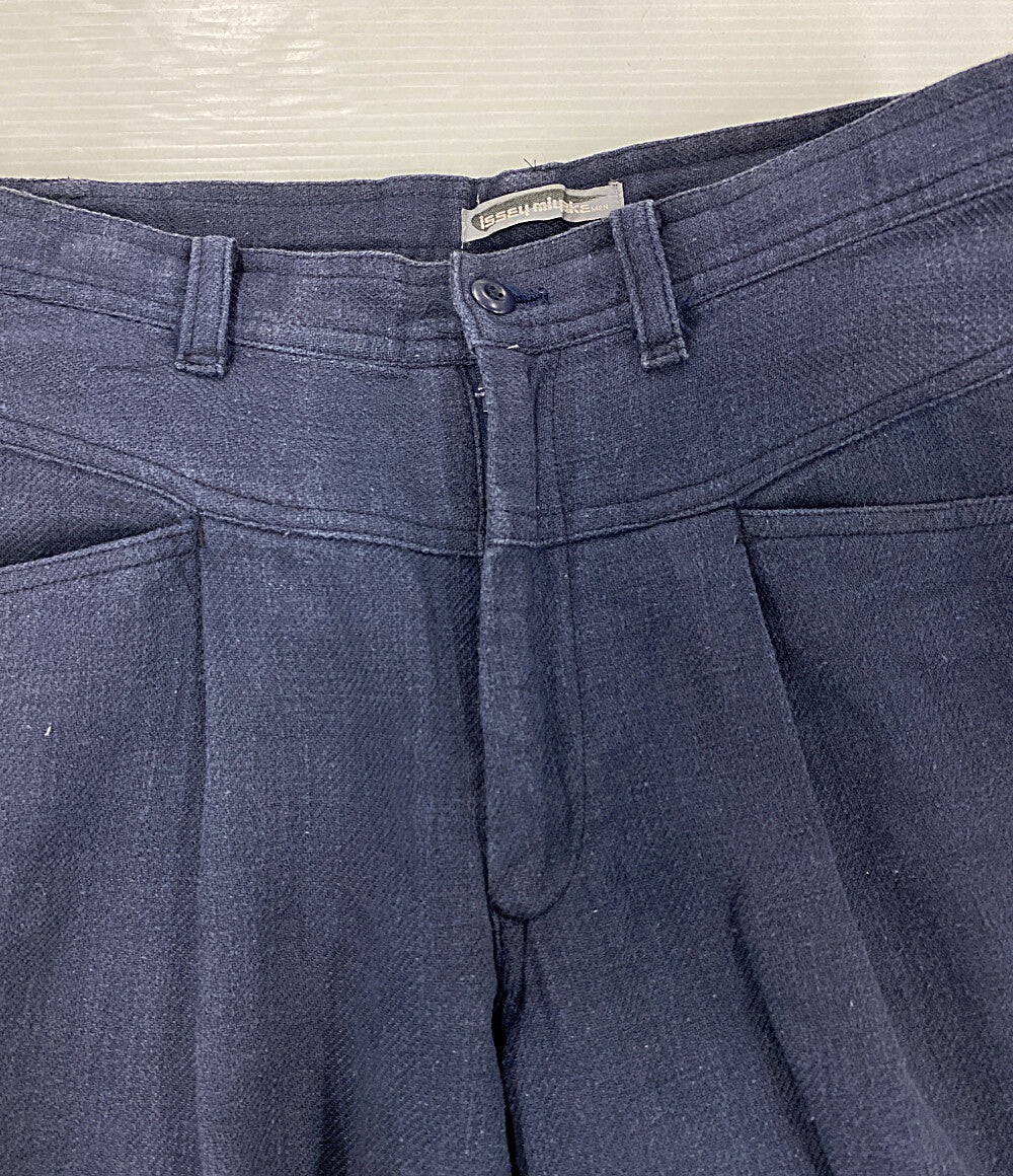 ISSEY MIYAKE MEN パンツ 筆タグ カツラギパンツ 80s LG43183 メンズ SIZE M イッセイミヤケ メン