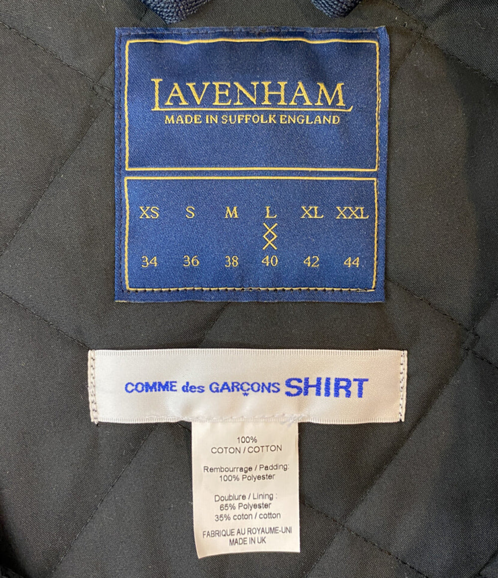 COMME des GARCONS SHIRT ラベンハム ベスト ×LAVENHAM 25SS bias Thornham FO-J526 メンズ SIZE L コムデギャルソンシャツ