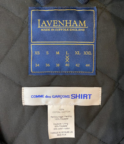 COMME des GARCONS SHIRT ラベンハム ベスト ×LAVENHAM 25SS bias Thornham FO-J526 メンズ SIZE L コムデギャルソンシャツ