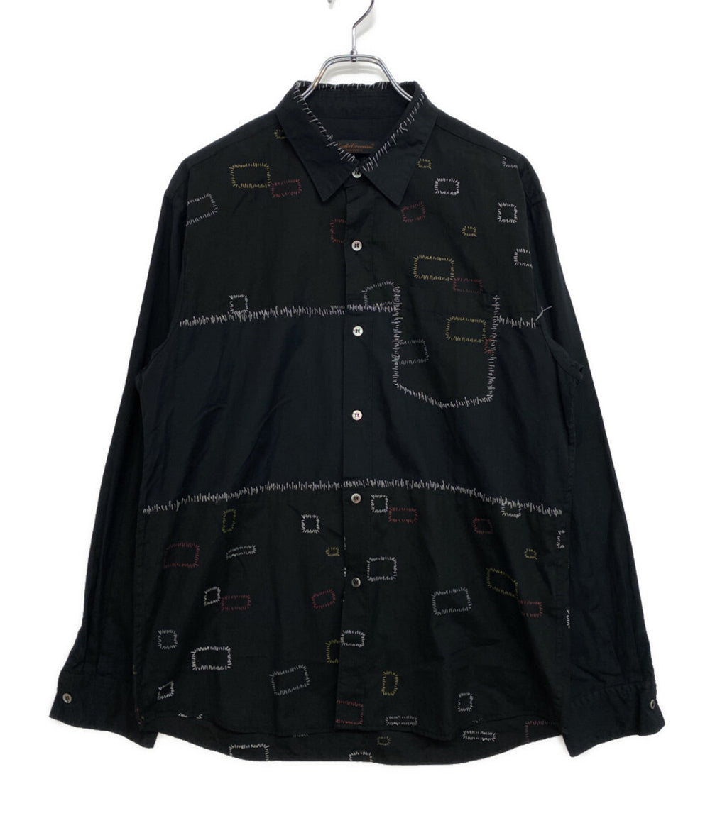UNDERCOVER アーカイブ SCAB期 瘡蓋 パッチワークシャツ メンズ SIZE M アンダーカバー