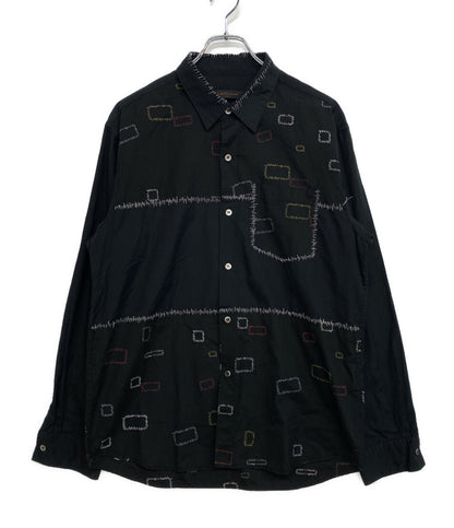 UNDERCOVER アーカイブ SCAB期 瘡蓋 パッチワークシャツ メンズ SIZE M アンダーカバー