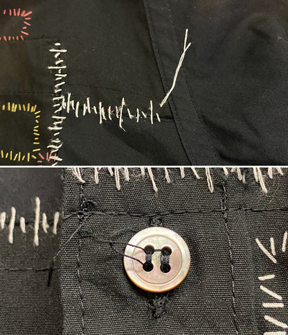 UNDERCOVER アーカイブ SCAB期 瘡蓋 パッチワークシャツ メンズ SIZE M アンダーカバー