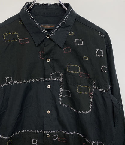 UNDERCOVER アーカイブ SCAB期 瘡蓋 パッチワークシャツ メンズ SIZE M アンダーカバー