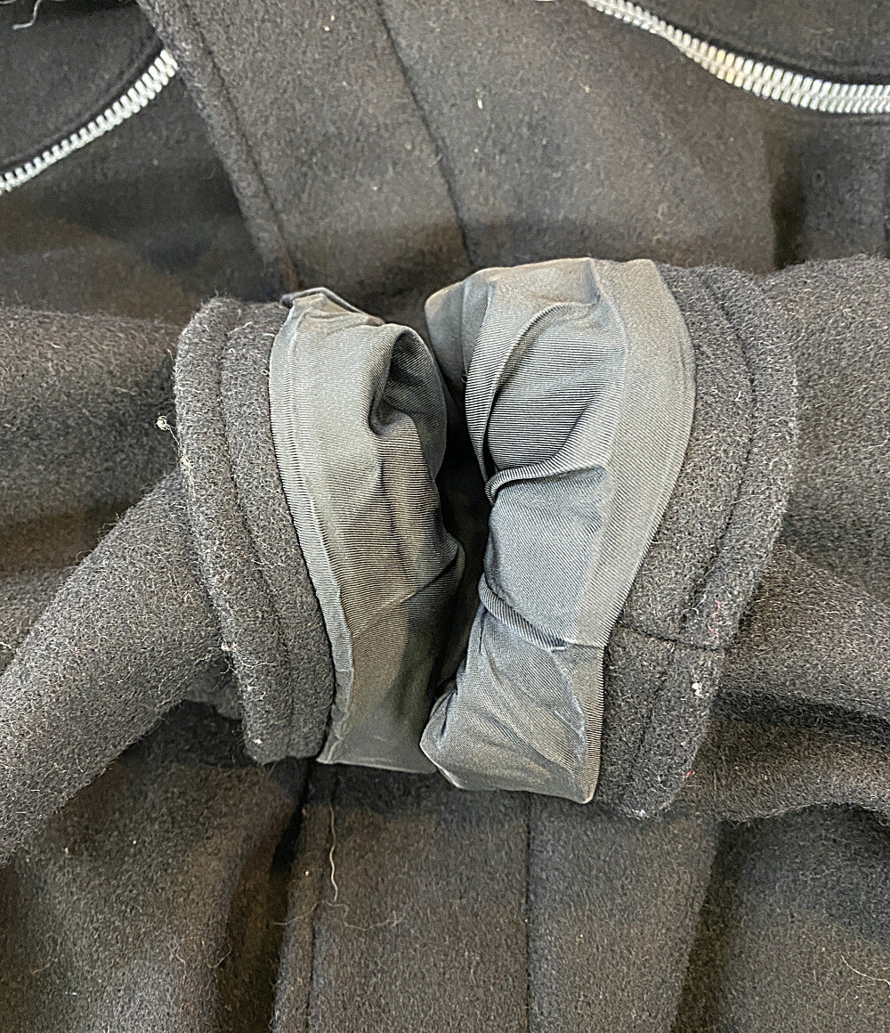 YOHJI YAMAMOTO POUR HOMME コート 6.1THE MEN 多重ジップメルトンコート 91AW メンズ SIZE S ヨウジヤマモトプールオム