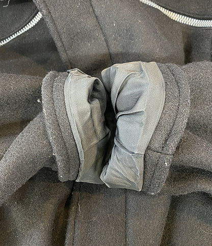 YOHJI YAMAMOTO POUR HOMME コート 6.1THE MEN 多重ジップメルトンコート 91AW メンズ SIZE S ヨウジヤマモトプールオム