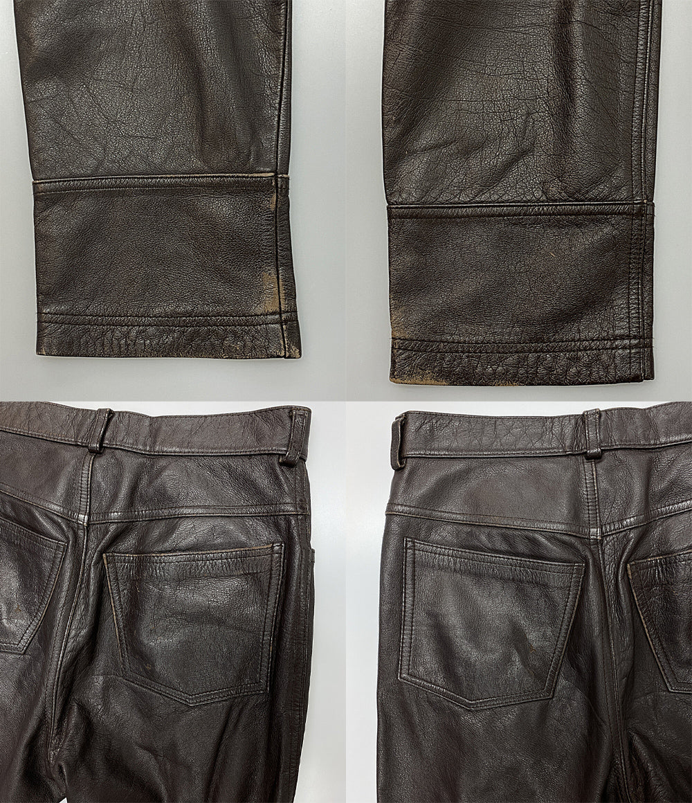 UNDERCOVER レザーパンツ アーカイブ WIRE期 96AW メンズ SIZE - アンダーカバー