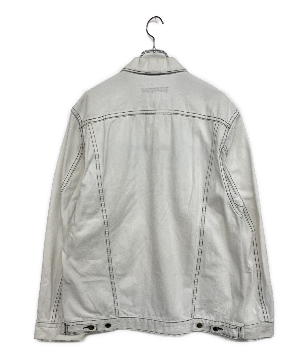 NUMBER (N)INE ダメージ加工ジップデニムジャケット LOOSE archive 02ss メンズ SIZE 2 ナンバーナイン