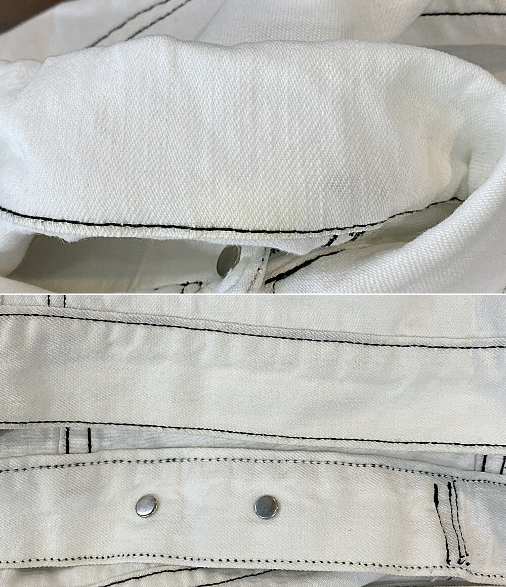 NUMBER (N)INE ダメージ加工ジップデニムジャケット LOOSE archive 02ss メンズ SIZE 2 ナンバーナイン