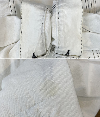 NUMBER (N)INE ダメージ加工ジップデニムジャケット LOOSE archive 02ss メンズ SIZE 2 ナンバーナイン