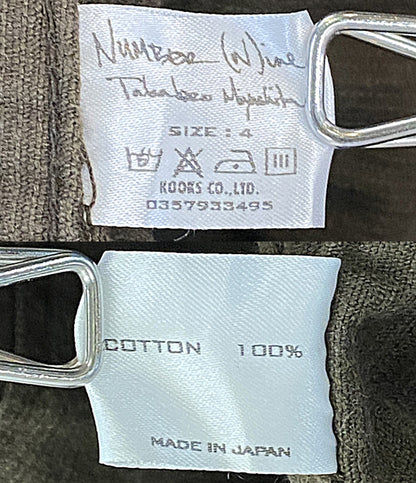 NUMBER (N)INE コーデュロイジャケット カート期 archive 03S メンズ SIZE 4 ナンバーナイン
