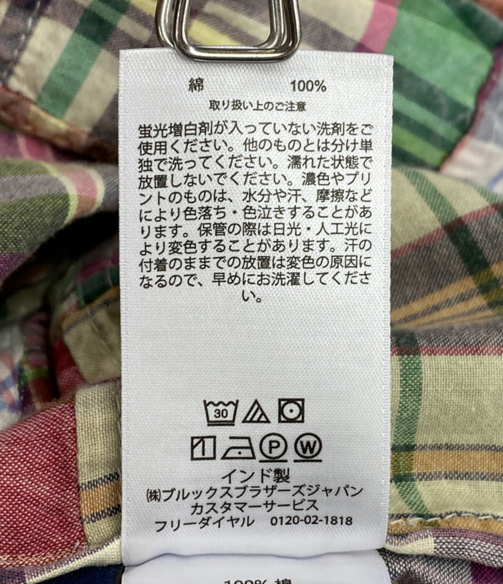 Brooks Brothers テーラードジャケット パッチワーク マドラスチェック メンズ SIZE 39S ブルックスブラザーズ