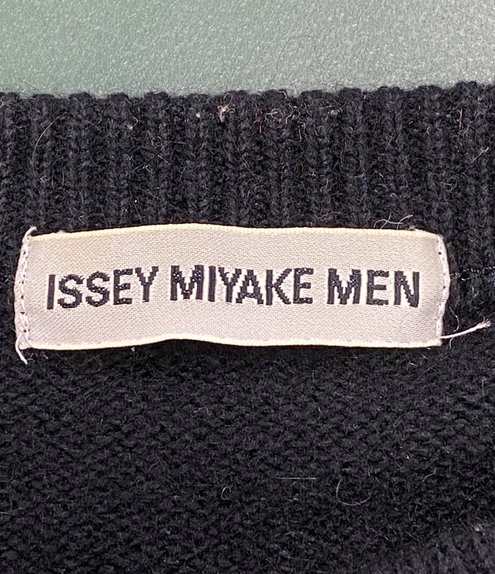 ISSEY MIYAKE MEN 10AW クルーネックニット メンズ SIZE M イッセイミヤケ メン