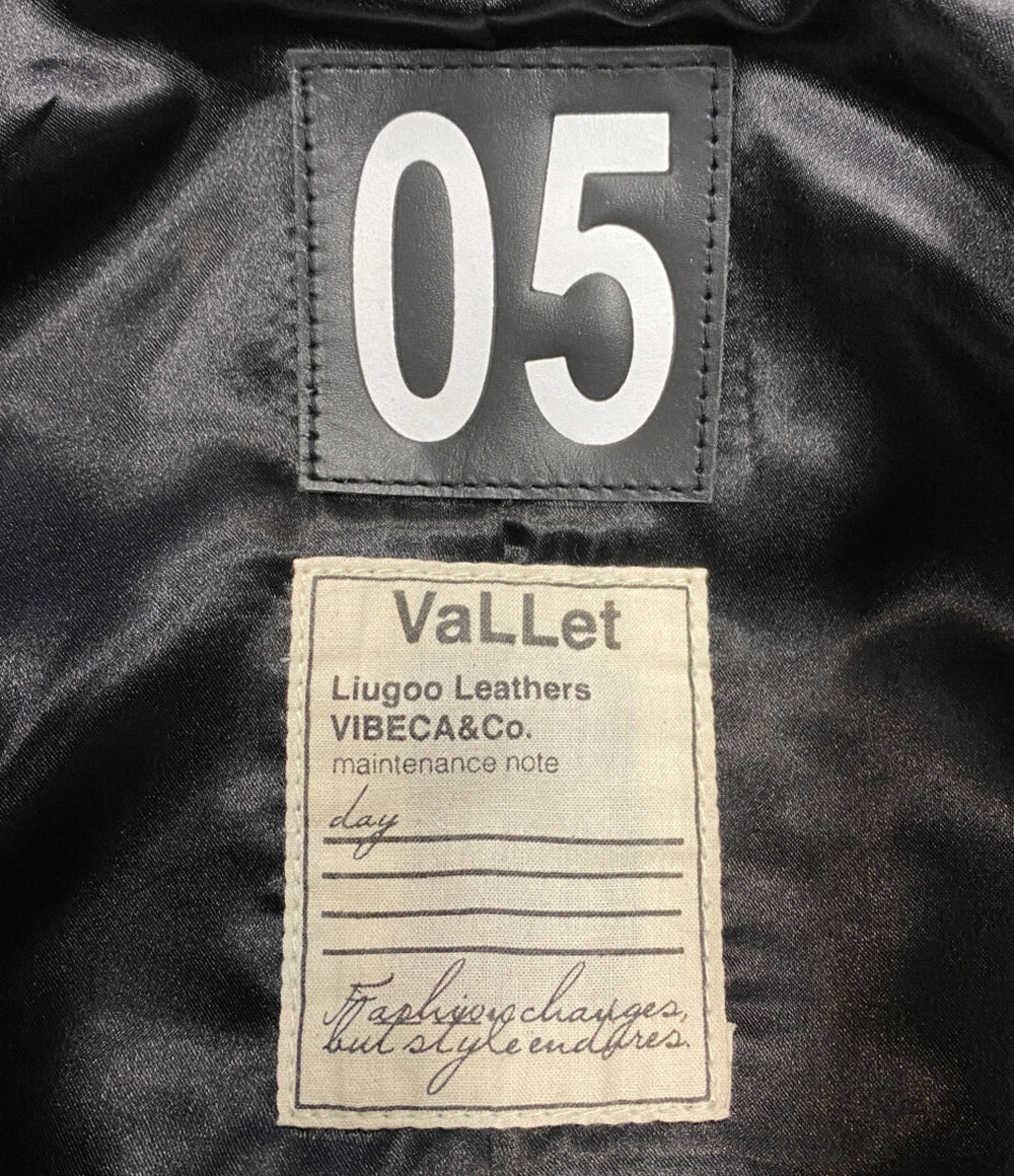 Liuggo Leathers リューグーレザーズ ライダースジャケット Vallet 05 メンズ SIZE S