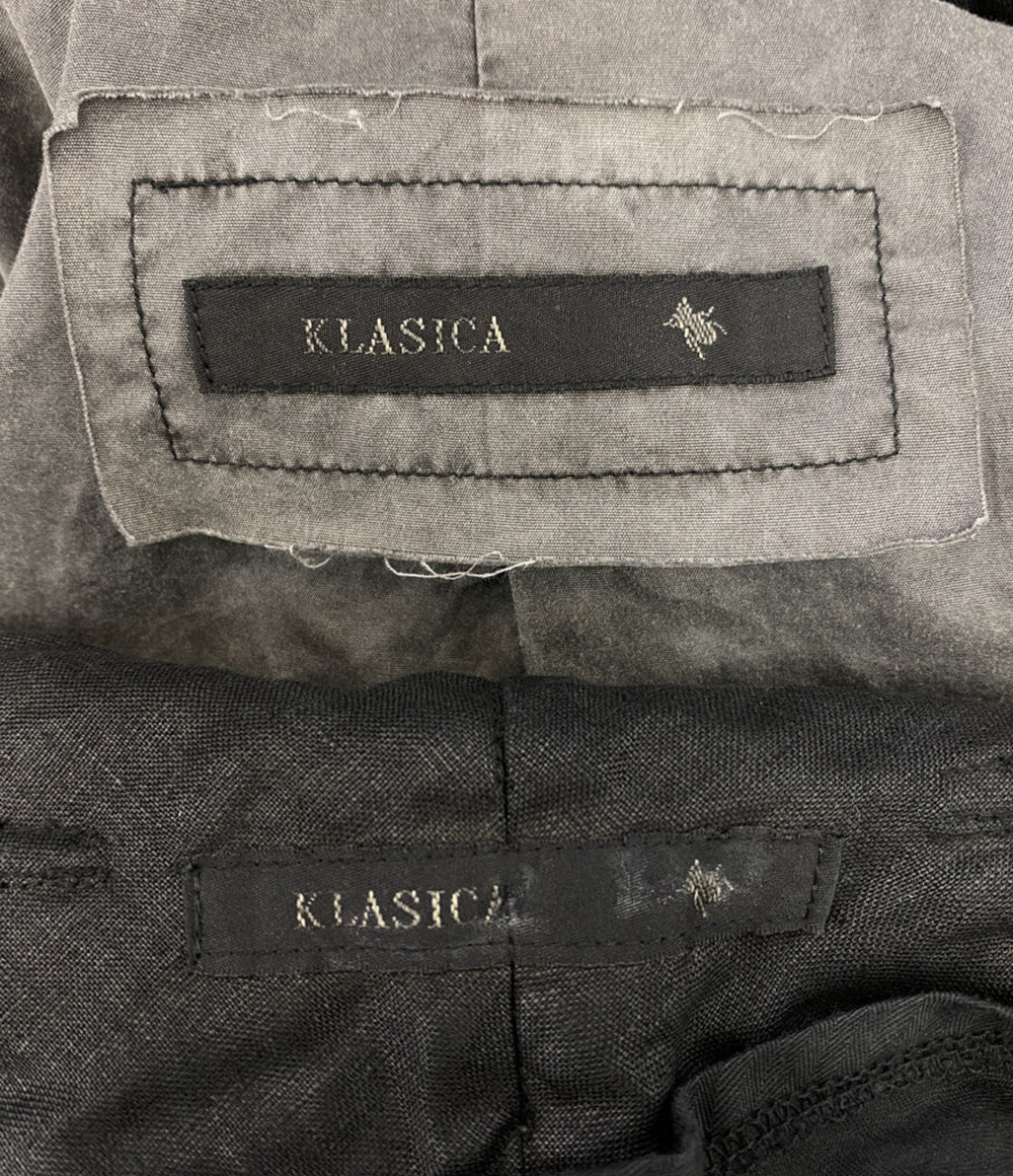 KLASICA クラシカ セットアップ DOUBLE FINISHED LINEN SET UP 20SS メンズ SIZE 4