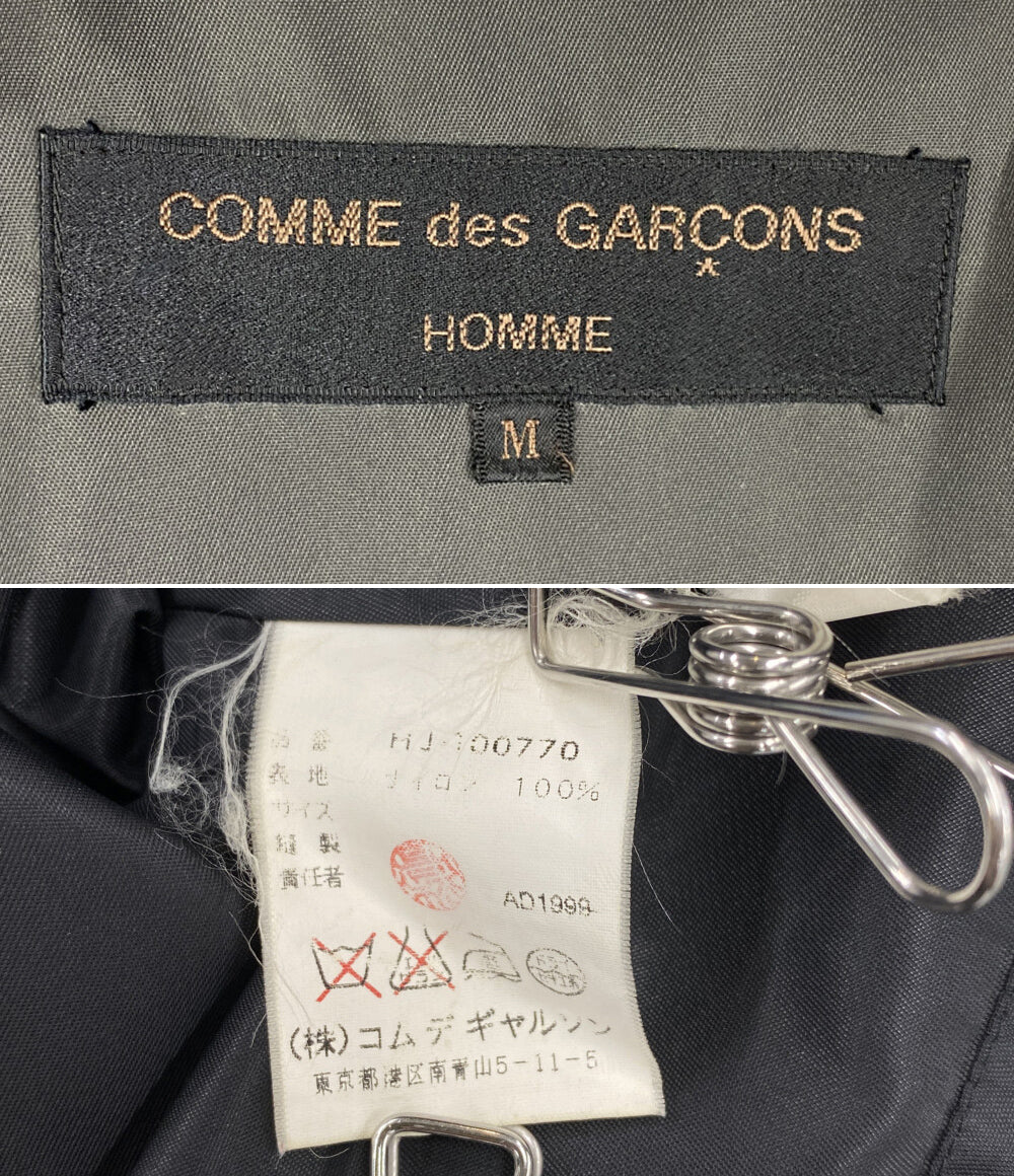 COMME des GARCONS HOMME アーカイブ ナイロンジャケット CDGHロゴジップジャケット 00ss メンズ SIZE M コムデギャルソンオム